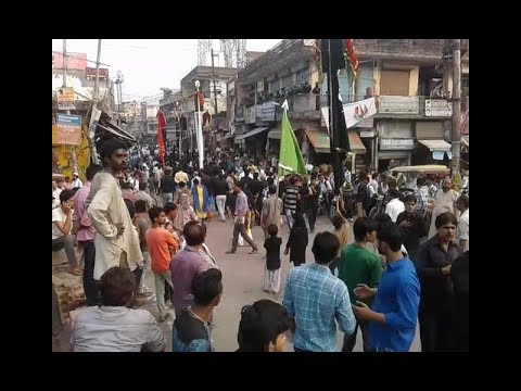 Saharanpur 6th Muharram 1439 Hijri 2017  Juloos-e-Aza  Maatmi Azadaar | Parts 01 Of 02 - HusSaini-TV