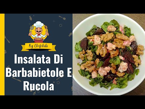 Insalata di barbabietole e rucola | Insalata di barbabietole, rucola e feta | Insalata di rucola