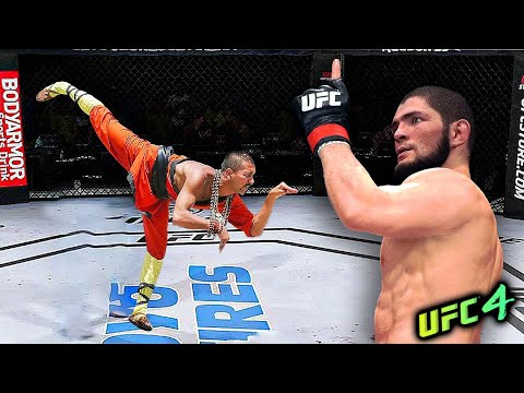 Khabib Nurmagomedov vs. Ashin Wirathu (EA sports UFC 4)
