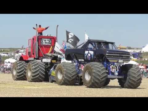 Big Pete & Grim Reaper Monster Truck Display Team, Great Dorset Steam Fair, August 2019