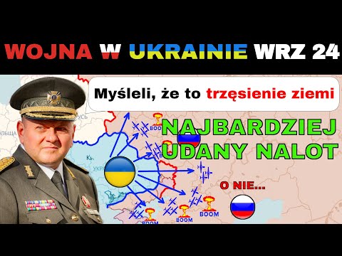 24 WRZ: ROSJANIE W SZOKU! SZEŚĆ MIESIĘCY ZAPASÓW WYSADZONE! | Wojna w Ukrainie Wyjaśniona