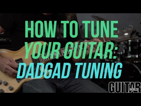 How to Tune Your Guitar to DADGAD Tuning - Guitar Basics