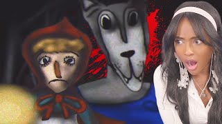 Little Red Riding Hood Analog Horror IS SCARY!! (Reaction)