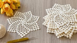 ⭐️Different and Incredibly Beautiful Crochet Motif⭐️7-Corner Pattern Tutorial for All Projects