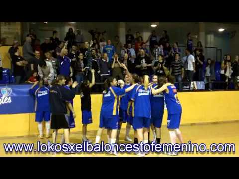 Asefa Estudiantes LF2. Celebración con la grada