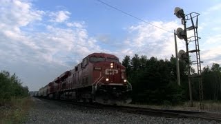 preview picture of video 'FLYING! CP 8860 at Ignace (20AUG2013)'