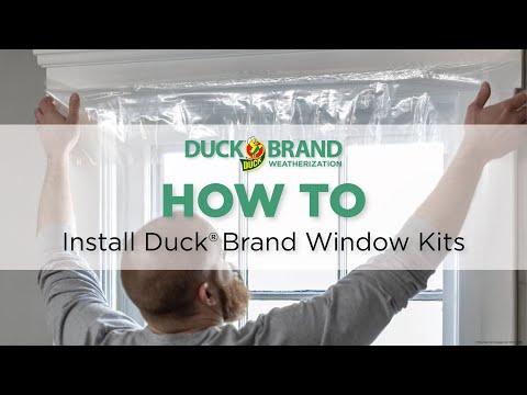 How to Install Duck® Brand Window Kits
