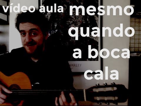 5 a seco - vídeo aula - mesmo quando a boca cala [OFICIAL]