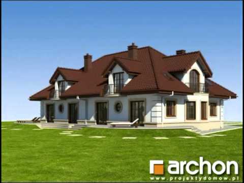 Dom w bergamotkach (R2). ARCHON+ Projekty domów, www.archon.pl