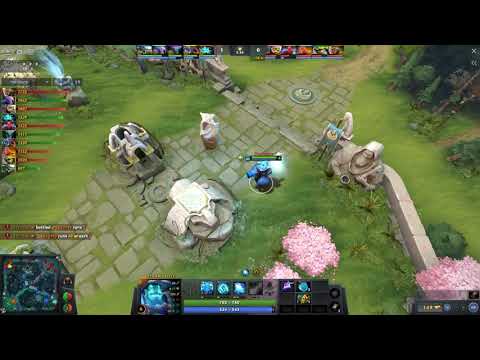 [Dota2 7.31b] Storm Spirit vs QoP [First 10 min]