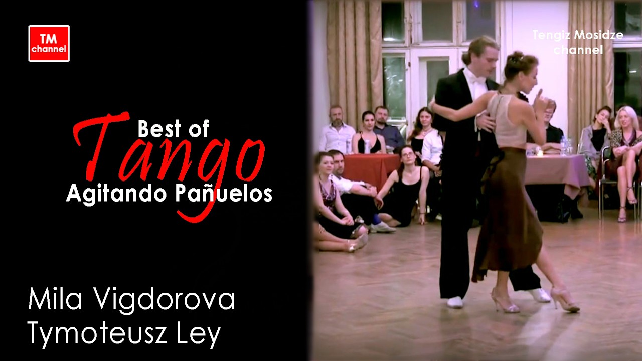 Tango dance performance. タンゴダンスパフォーマンス💃🕺Mila Vigdorova & Tymoteusz Ley. Tango “Agitando Pañuelos”.