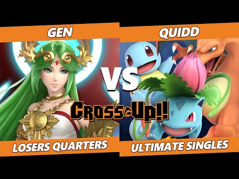 CROSSxUP Losers Quarters - Gen (Palutena, Joker) Vs Quidd (Pokemon Trainer) SSBU Ultimate Tournament
