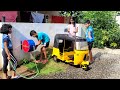 Mini Autorickshaw We Made For Kids Big Brother Handing Over His Favorite Toy To His Younger Sister