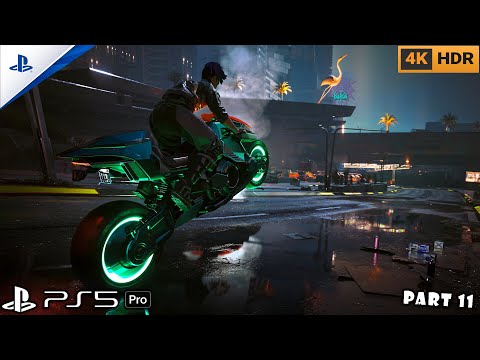 Cyberpunk 2077 – Gameplay Walkthrough | Part 11 | PS5 Pro | 4K