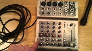 Video thumbnail for Peavey PV6 USB mixer by Andy Wragg - Gear, Skills and Adventure