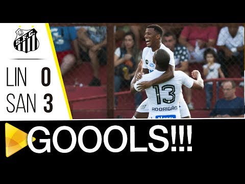 Linense 0 x 3 Santos | GOLS | Paulistão (17/01/18)