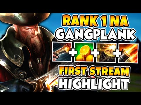 MY FIRST STREAM HIGHLIGHT | Solarbacca the RANK 1 Gangplank NA