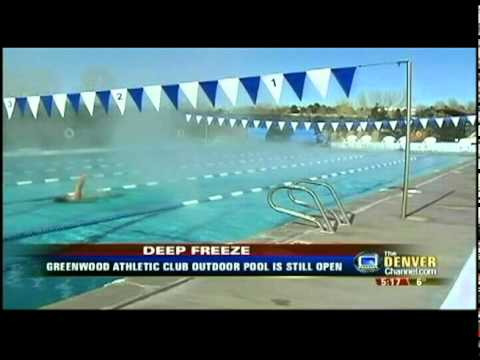 Greenwood Athletic & Tennis Club - Swimming Outside in Sub-Zero Temps