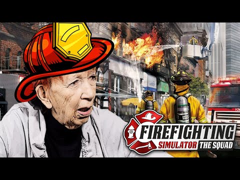 FEUER! Oma rettet Leben! | Feuerwehr Simulator | Senioren Zocken!!!
