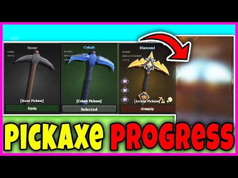 BEST PICKAXE PROGRESSION GUIDE in THE FORGE - BEST PICKAXE for EARLY, MID & LATE GAME Roblox