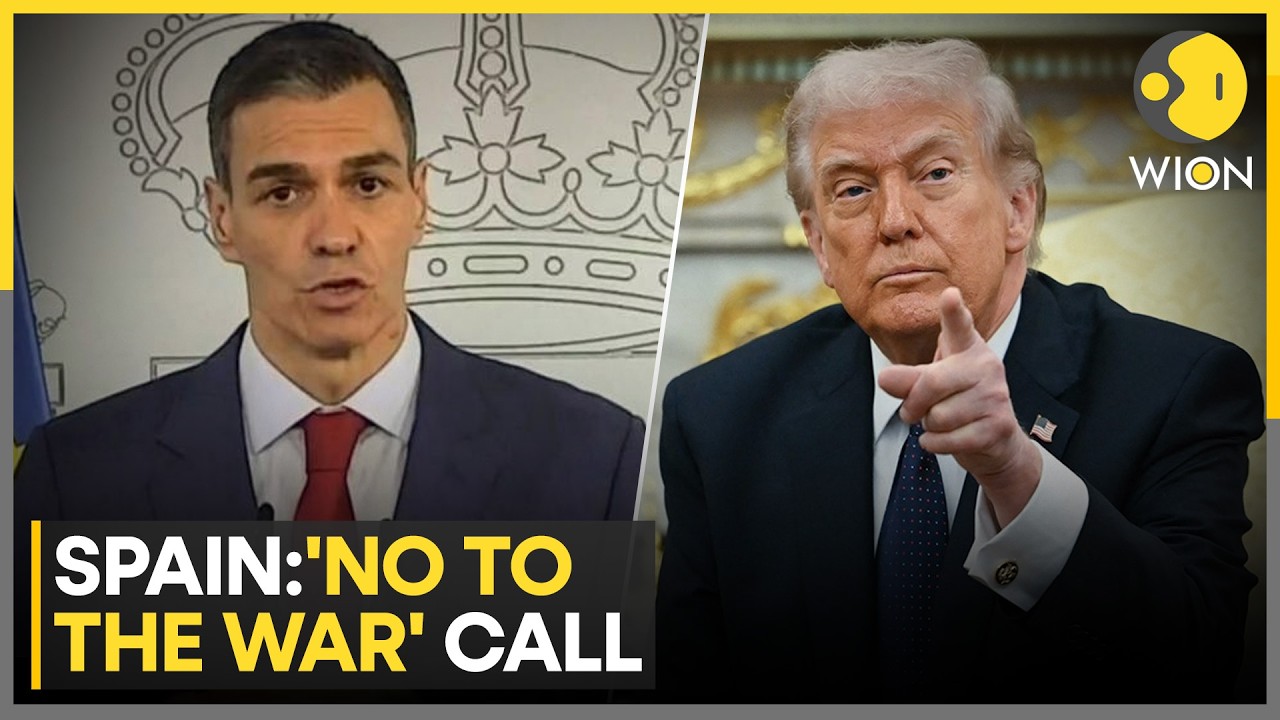 US-Iran War: Spain Reaffirms “No to War” Amid U.S.–Iran Tensions | WION