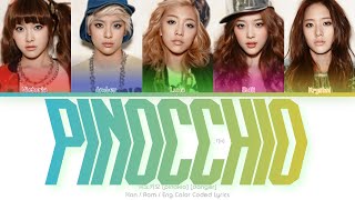 f(x) (에프엑스) 피노키오 (Pinocchio) (Danger) Color Coded Lyrics (Han/Rom/Eng)