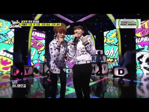 [LIVE_HD] 141111 AlphaBAT알파벳 - Oh My Gosh! 답정너 @ IDOL SCHOOL