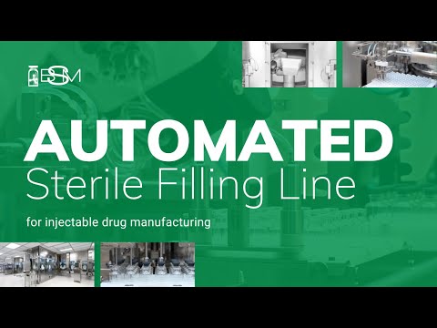 Fully automated sterile filling line at Berkshire Sterile Manufacturing