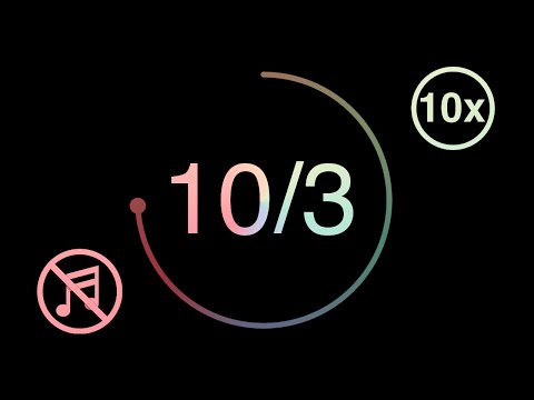 10/3 - 10 Minute Timer - 3 Minute Break - Pomodoro Countdown Timer
