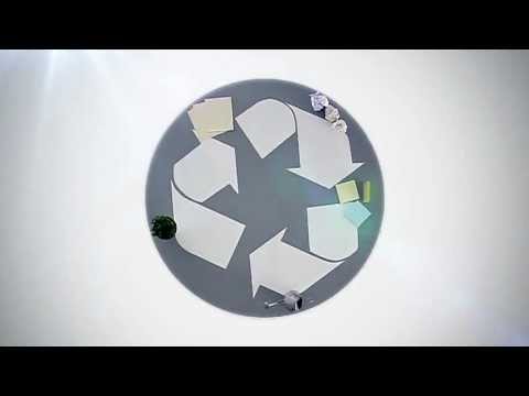 Notisblock Stick´n 100% Recycled Gul 76x76mm 100 Blad 12st - Youtube manufacturer video 2
