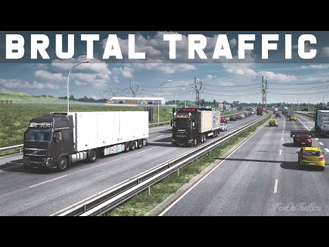 ETS2 1.39 Brutal Traffic Mod | Euro Truck Simulator 2 Mod
