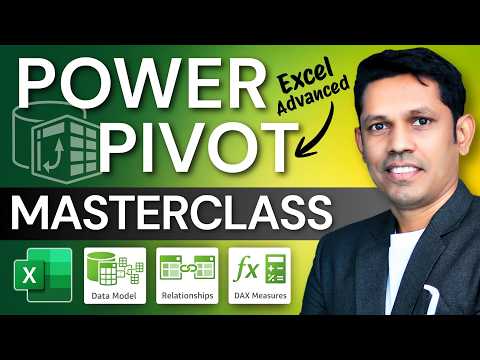😱OMG! Complete Excel Power Pivot Masterclass : From Beginner to Advanced in Hindi!