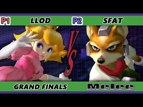 S@X 386 Online GRAND FINALS - SFAT [L] (Fox) Vs. lloD (Peach) Smash Melee - SSBM