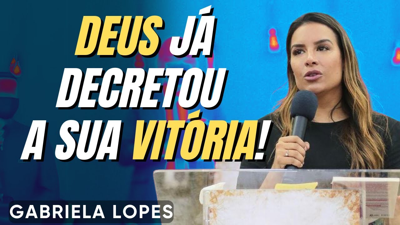 O Seu MILAGRE Está Chegando!.. GABRIELA LOPES  2024 - Pregação Completa 2024