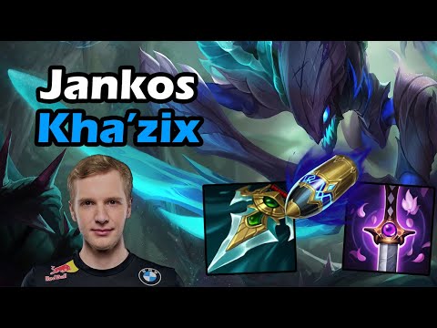 Jankos Kha'zix jungle Full game - League of legends Patch 12.13