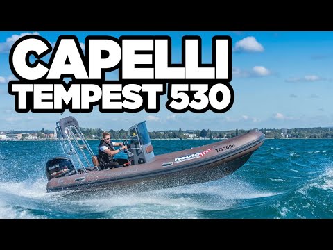Boote TV -CAPELLI TEMPEST 530 | Fahrspaß mit italienischem RIB