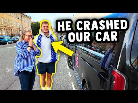 HE CRASHED OUR VAN & WE LEARNED HOW TO MAKE COFFEE! | LuAnna Roadtrip: Stop 6