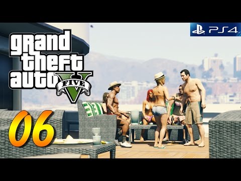 GTA 5 PS4 Gameplay Walkthrough Part 6 (First Person)