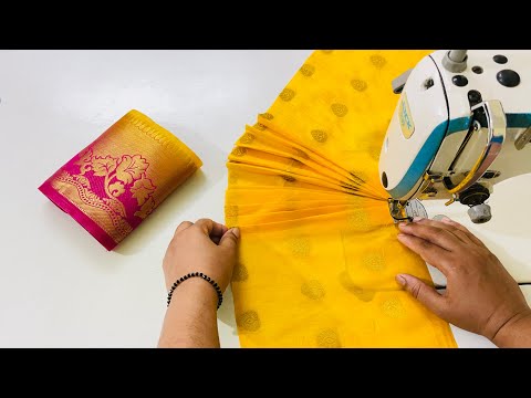 Puff Sleeves Design Cutting And Stitching | New Model Blouse Sleeve Design | Astin Ki Design