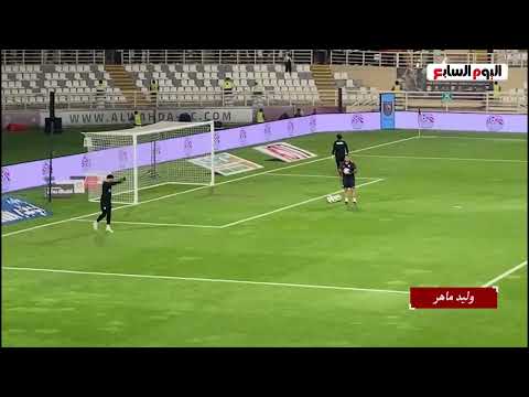 صبحي يتابع تدريبات إحماء الزمالك بعد استبعاده من القائمة