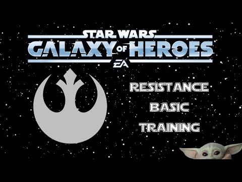 How to Beat Resistance Basic Training: Tier 3 (Hard) | Star Wars Galaxy of Heroes