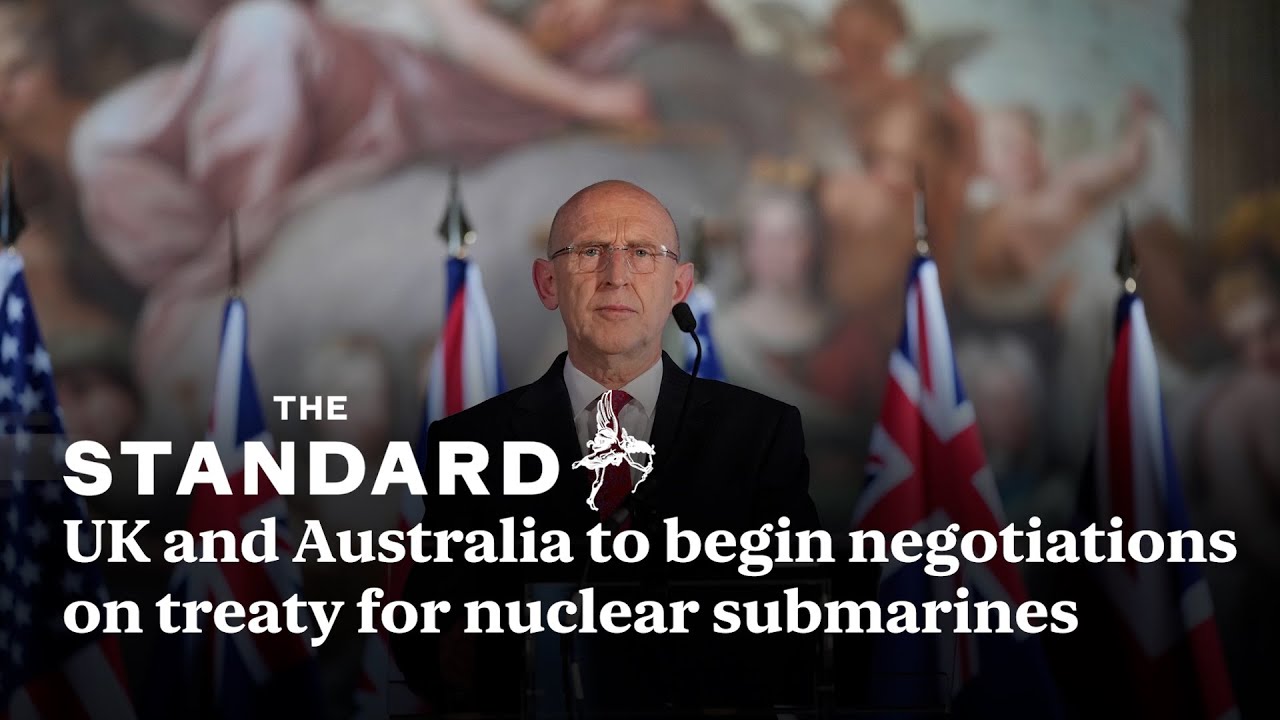 UK and Australia to begin negotiations on treaty for nuclear submarine programme