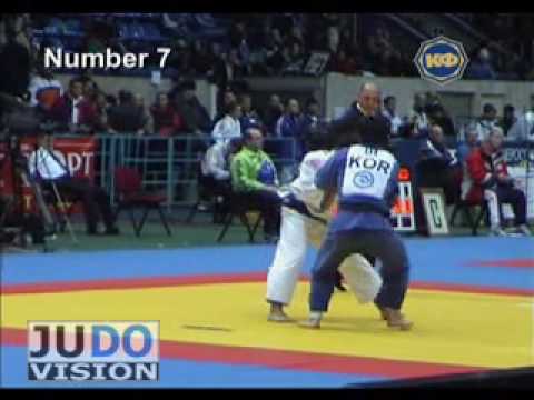 JUDO 2004 Super World Cup: Won-Hee Lee 이원희 (KOR) - Leandro Guilheiro (BRA)