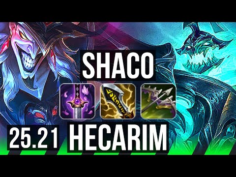 SHACO vs HECARIM (JGL) | 11/3/17 | KR Master | 25.21