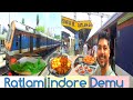 ratlam indore demu train journey रतलाम इंदौर डेमू पैसेंजर ट्रेन यात्रा via badnagar fatehabad