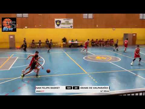 Costa Andina U13 San Felipe Basket VS Árabe de Valparaíso