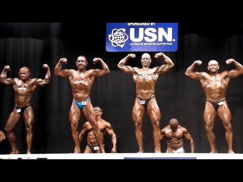 NABBA Universe 2012 - Masters Over 50 Comparisons
