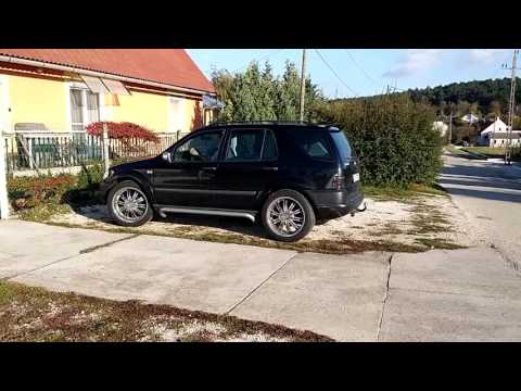 Mercedes-Benz ML320 (W163) V6 Sport exhaust sound, acceleration