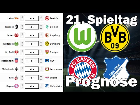 Matchday 21 Bundesliga 25/26 Predictions | All Matches & Tips!