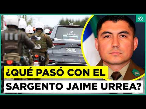 ¿Quién era el sargento Jaime Urrea? Conmoción por nuevo crimen contra funcionario de Carabineros